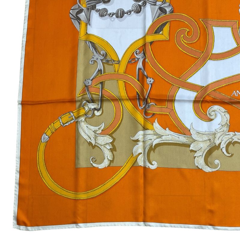 Hermes Scarf Carre 140 Large Shawl Linstrvction DV Roy Imperial Silk