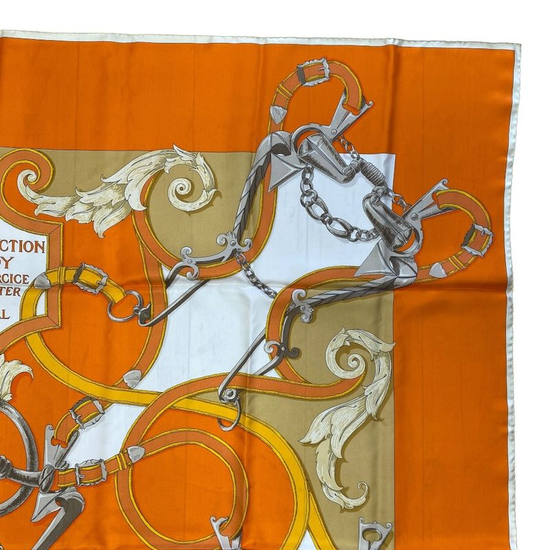 Hermes Scarf Carre 140 Large Shawl Linstrvction DV Roy Imperial Silk