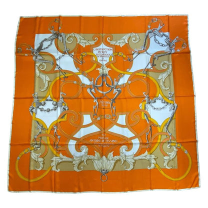 Hermes Scarf Carre 140 Large Shawl Linstrvction DV Roy Imperial Silk