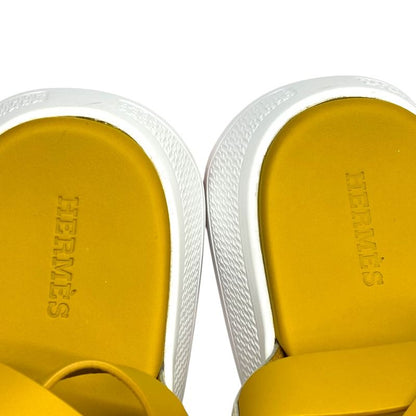 Hermes Geek Sandals Shoes Flat Thick Sole Belt Ankle Strap