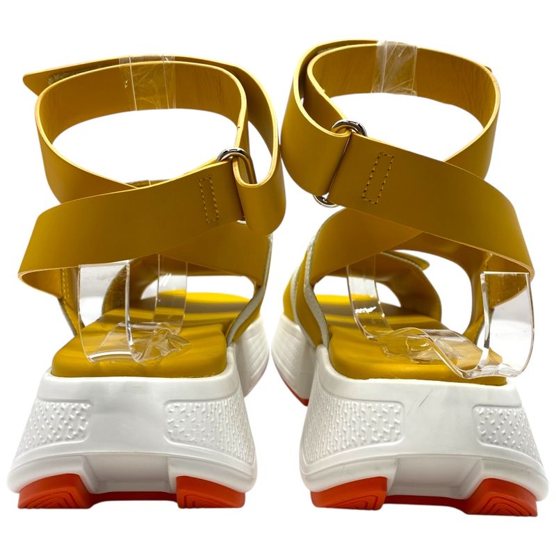 Hermes Geek Sandals Shoes Flat Thick Sole Belt Ankle Strap