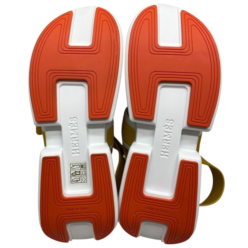 Hermes Geek Sandals Shoes Flat Thick Sole Belt Ankle Strap