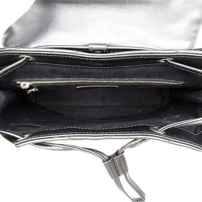 Saint Laurent Yves Lou Backpack Leather Black