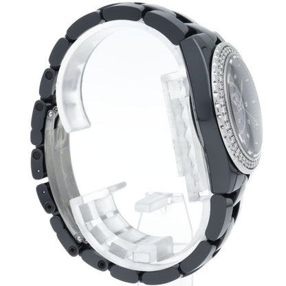 Chanel Watch Diamond Bezel Box Warranty Ceramic