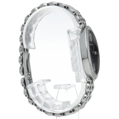 Tiffany & Co. Cocktail 2 Hand Watch Diamond Bezel Warranty 2 Pieces SS