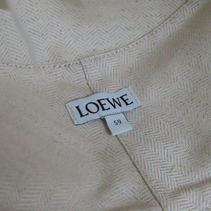 Loewe 100% Cotton Lambskin Logo Patch Bucket Hat