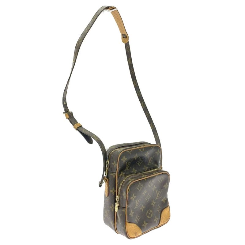 Louis Vuitton Monogram Amazon Shoulder Bag Brown