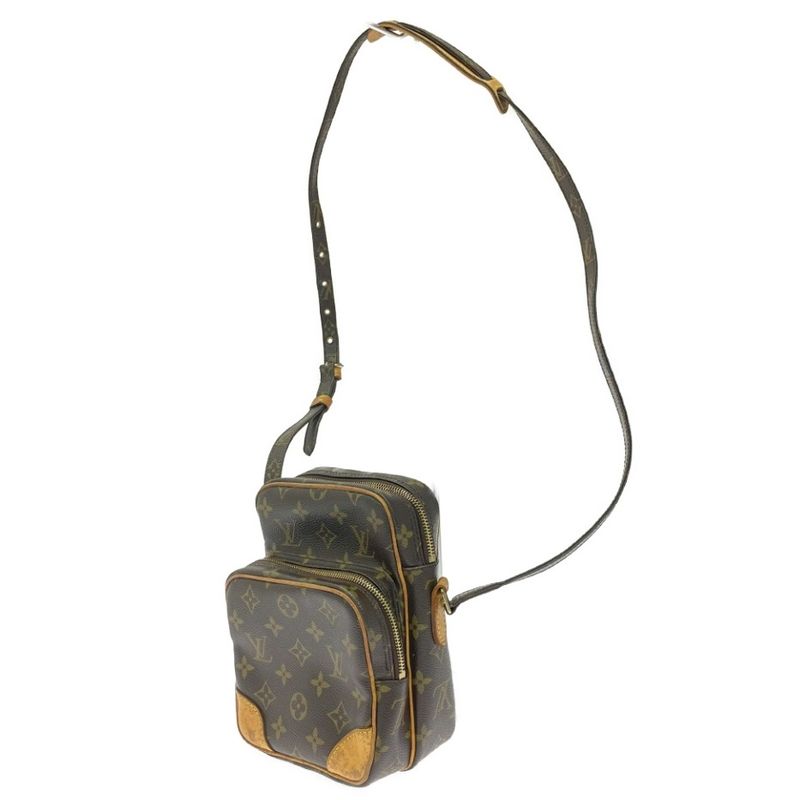 Louis Vuitton Monogram Amazon Shoulder Bag Brown