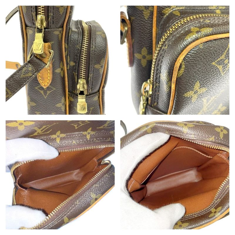 Louis Vuitton Monogram Amazon Shoulder Bag Brown