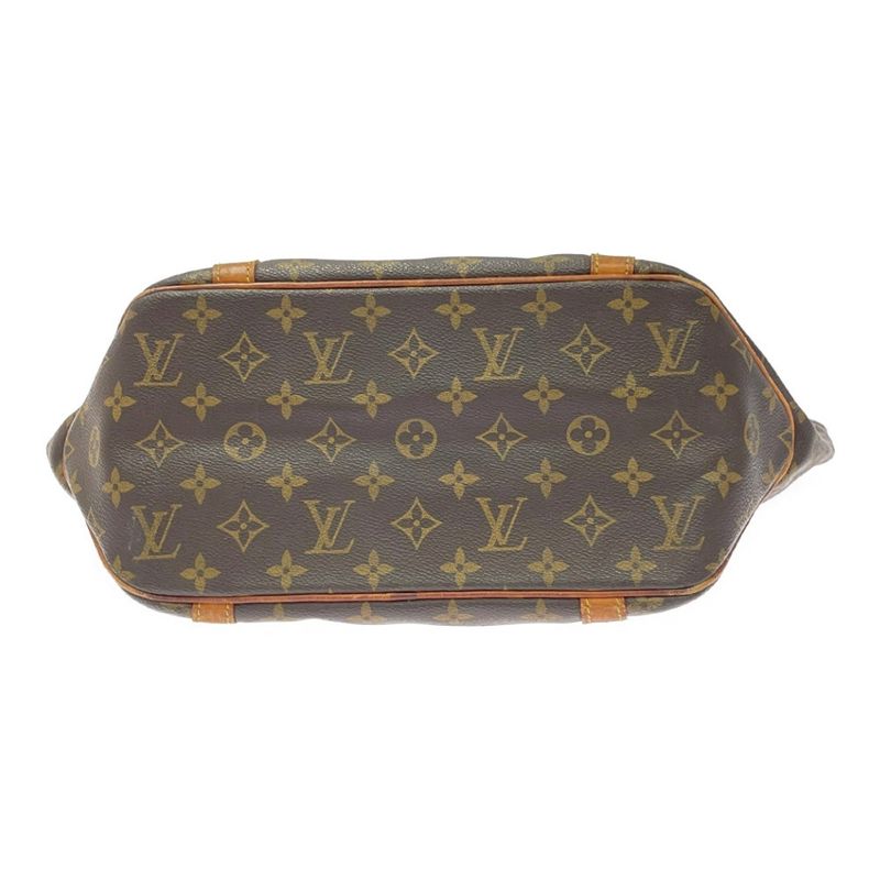 Louis Vuitton Monogram Sac Shopping Tote Brown