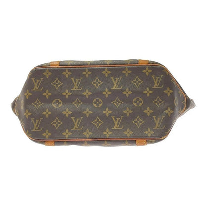Louis Vuitton Monogram Sac Shopping Tote Brown