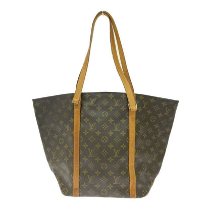 Louis Vuitton Monogram Sac Shopping Tote Brown