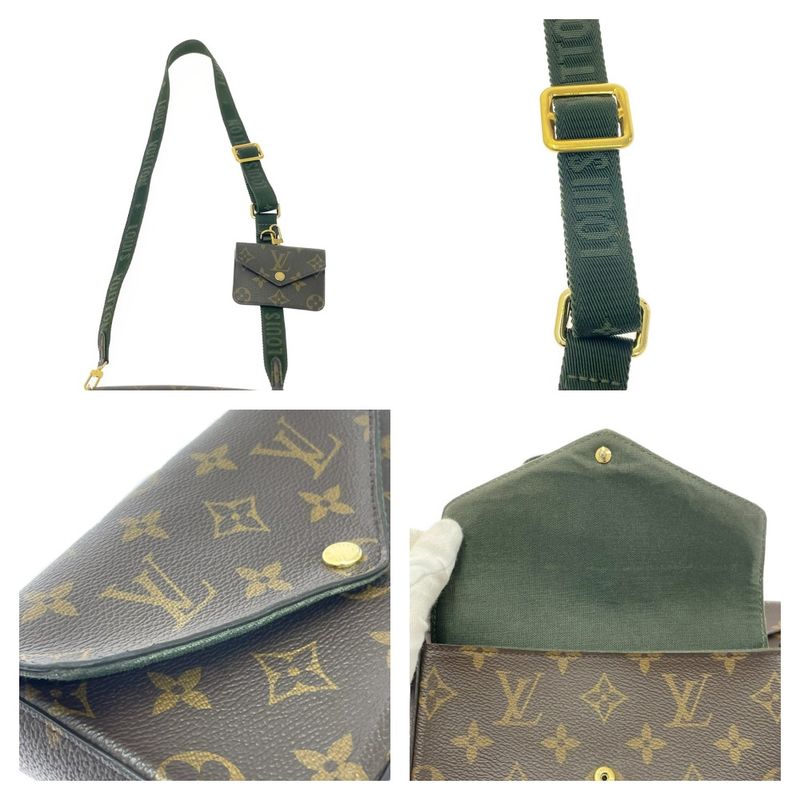 Louis Vuitton Monogram Multi Pochette Felicie Brown
