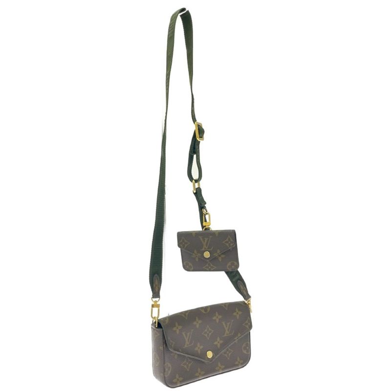 Louis Vuitton Monogram Multi Pochette Felicie Brown