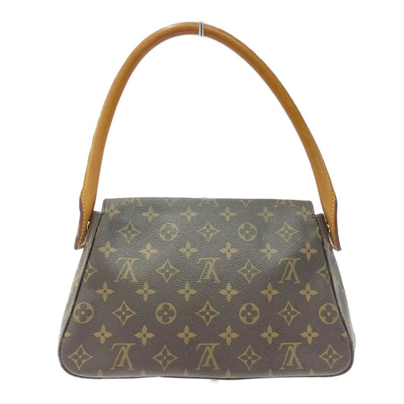 Louis Vuitton Monogram Mini Luping Shoulder Bag Brown