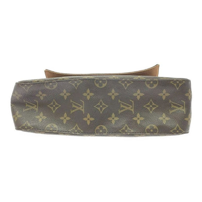 Louis Vuitton Monogram Mini Luping Shoulder Bag Brown