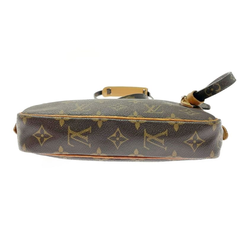 Louis Vuitton Monogram Pochette Marly Bandouliere Brown