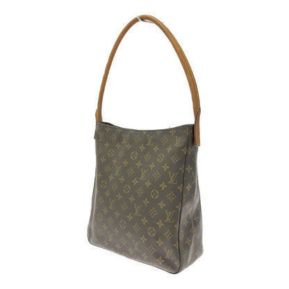Louis Vuitton Monogram Looping GM Shoulder Bag Brown