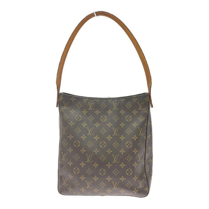 Louis Vuitton Monogram Looping GM Shoulder Bag Brown