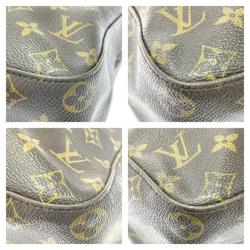 Louis Vuitton Monogram Looping GM Shoulder Bag Brown