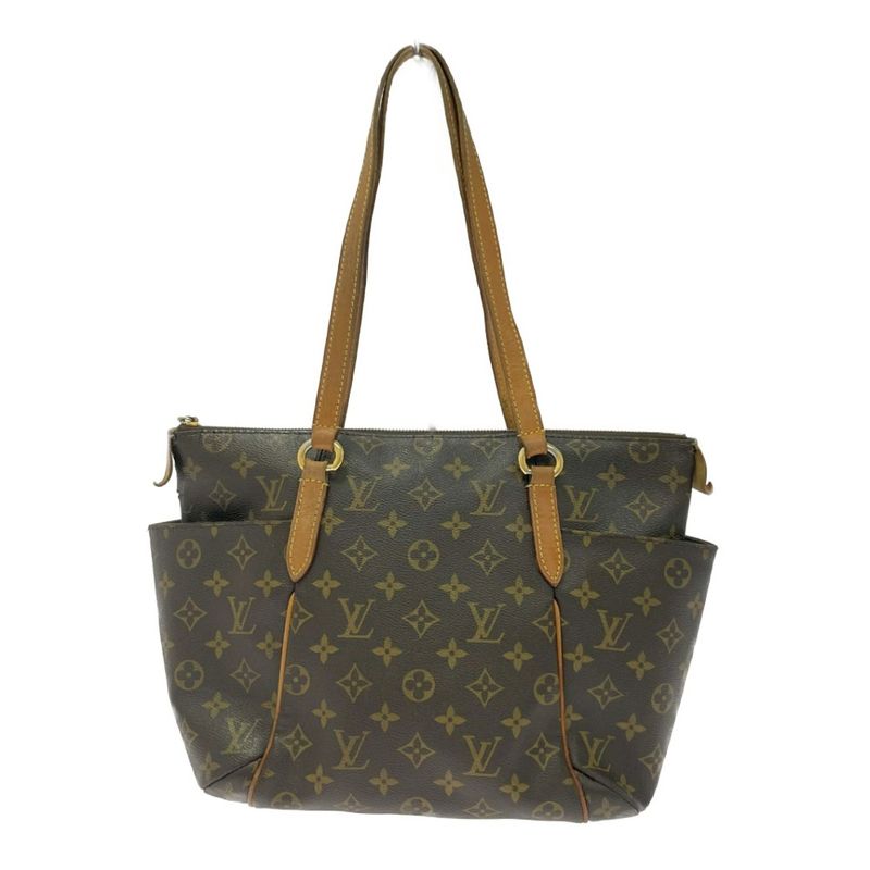 Louis Vuitton Monogram Totally PM Shoulder Bag Brown