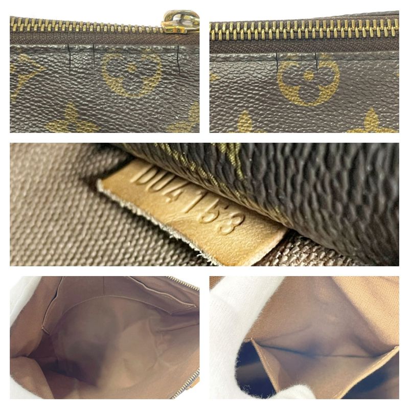 Louis Vuitton Monogram Totally PM Shoulder Bag Brown