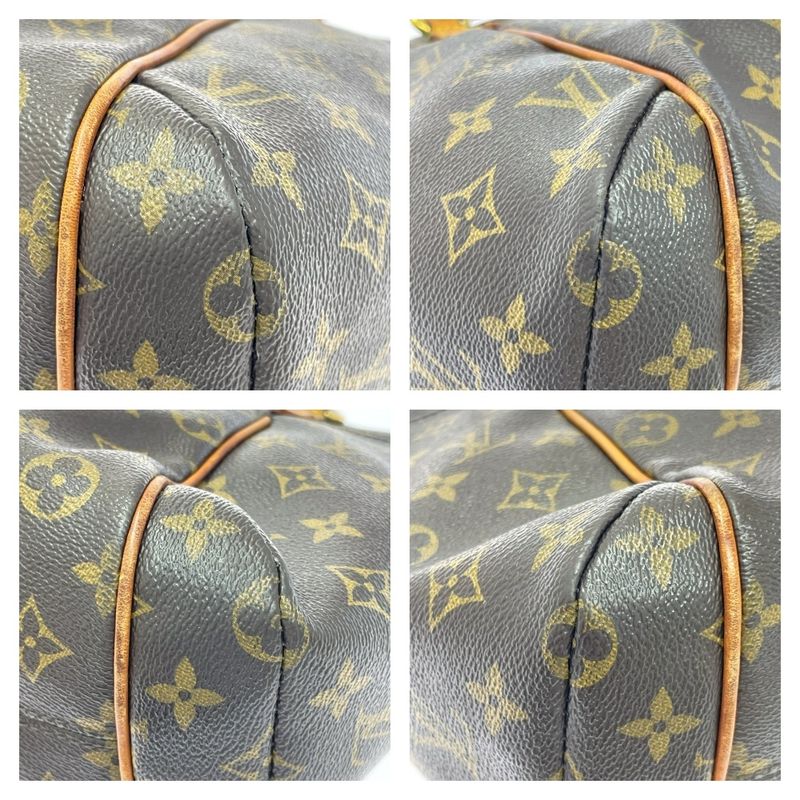 Louis Vuitton Monogram Totally PM Shoulder Bag Brown