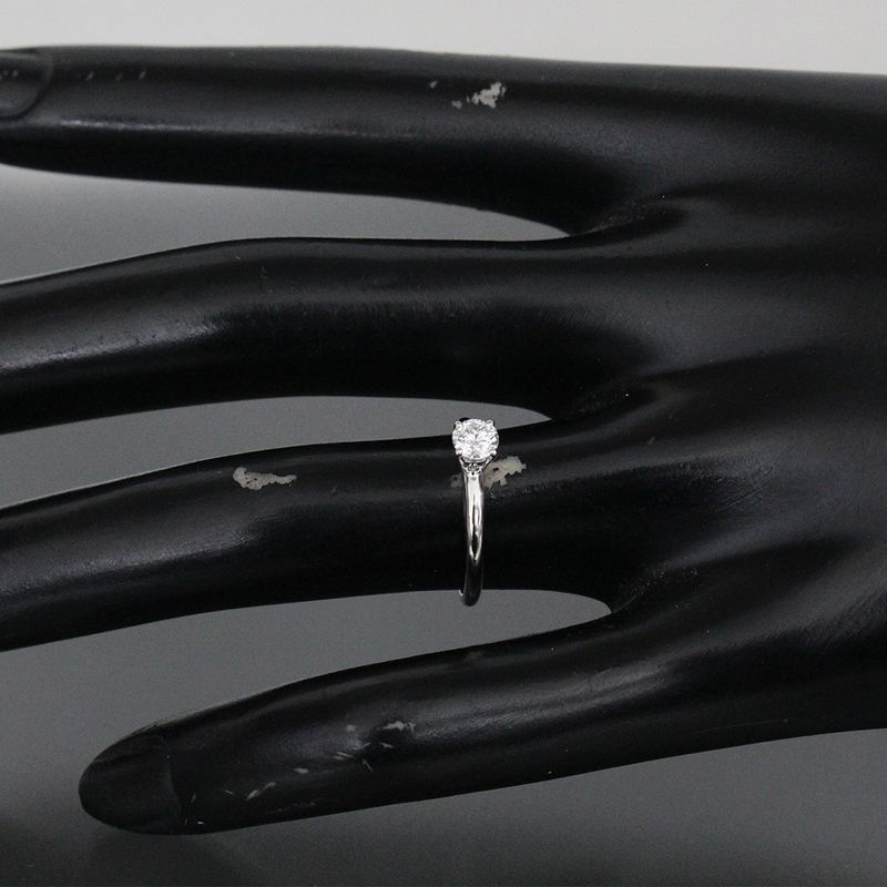 Bvlgari Diamond Solitaire Ring Box and Paper Gia