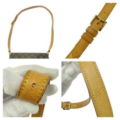 Louis Vuitton Monogram Musette Shoulder Bag Brown