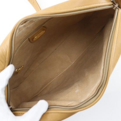 Gucci Vintage Calf Beige Shoulder Bag