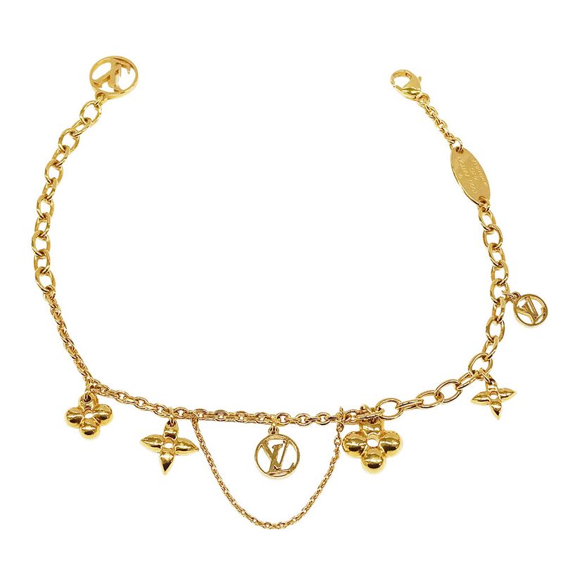 Louis Vuitton Bracelet Blooming Gold Chain