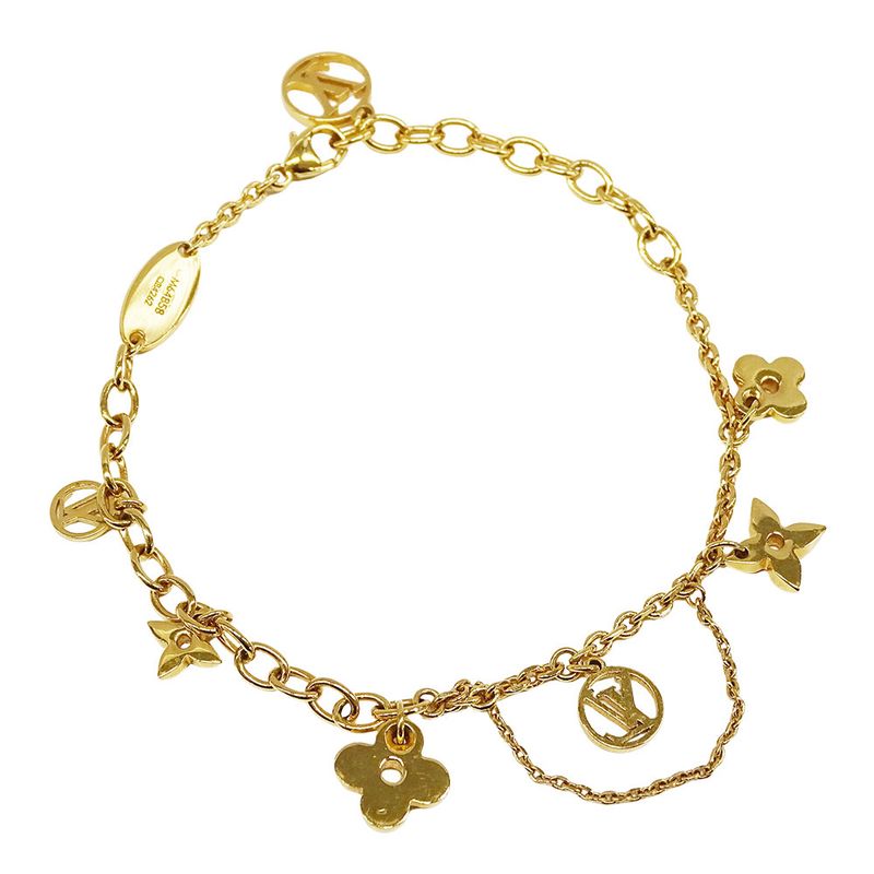 Louis Vuitton Bracelet Blooming Gold Chain