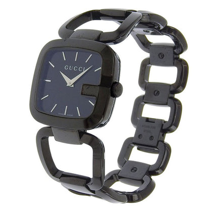 Gucci Collection 125.4 Stainless Steel Quartz Analog Display Black