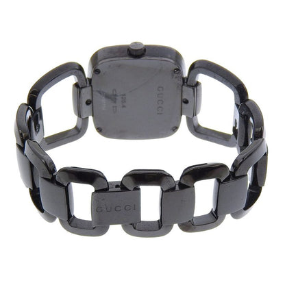 Gucci Collection 125.4 Stainless Steel Quartz Analog Display Black
