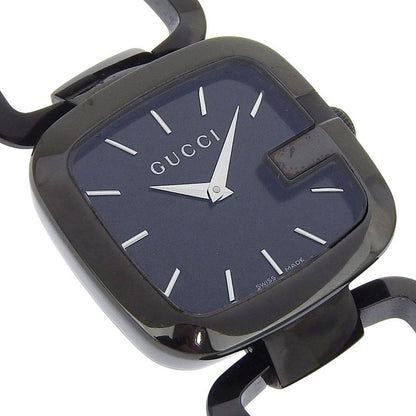 Gucci Collection 125.4 Stainless Steel Quartz Analog Display Black