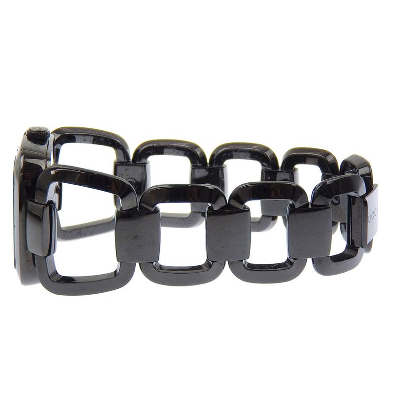 Gucci Collection 125.4 Stainless Steel Quartz Analog Display Black