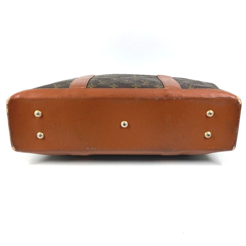 Louis Vuitton Shoulder Bag Weekend PM Monogram Canvas Brown