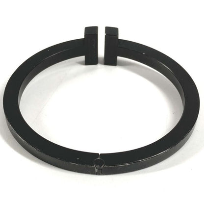 Tiffany & Co. Bracelet T Square Bangle SS Black