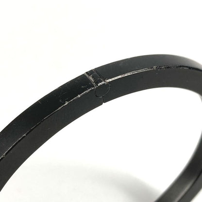 Tiffany & Co. Bracelet T Square Bangle SS Black