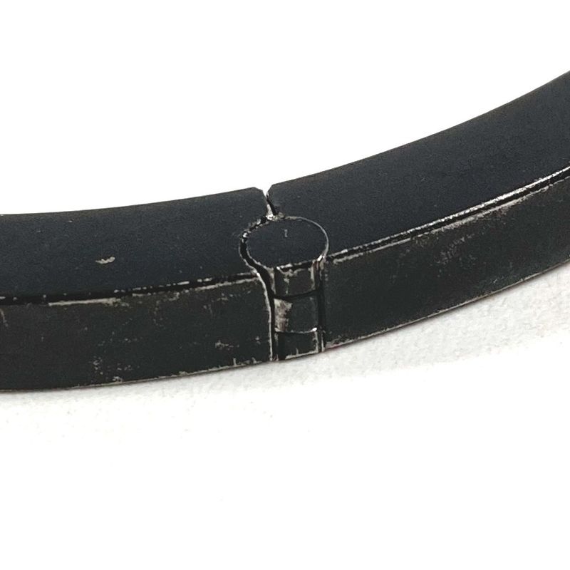 Tiffany & Co. Bracelet T Square Bangle SS Black