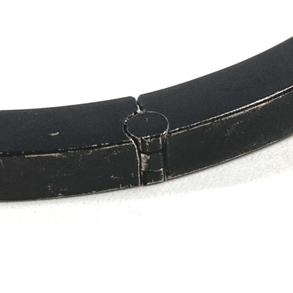 Tiffany & Co. Bracelet T Square Bangle SS Black