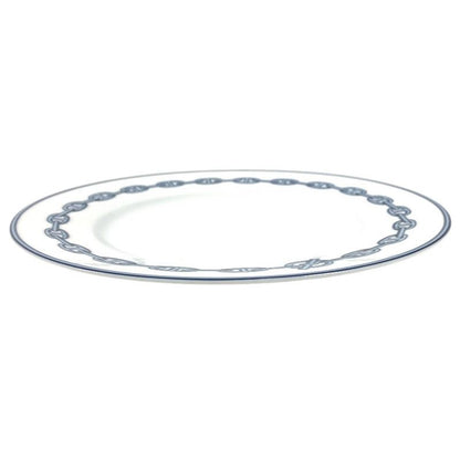 Hermes Plate Dinner Ceramic White