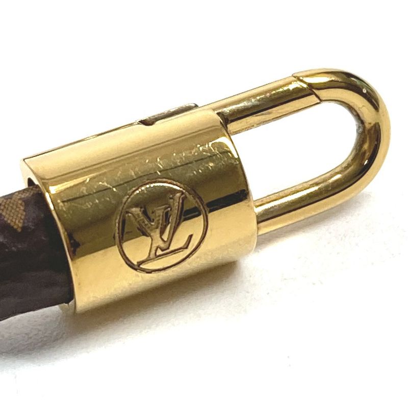 Louis Vuitton Bracelet Cles Easy in Lock Monogram Canvas Brown