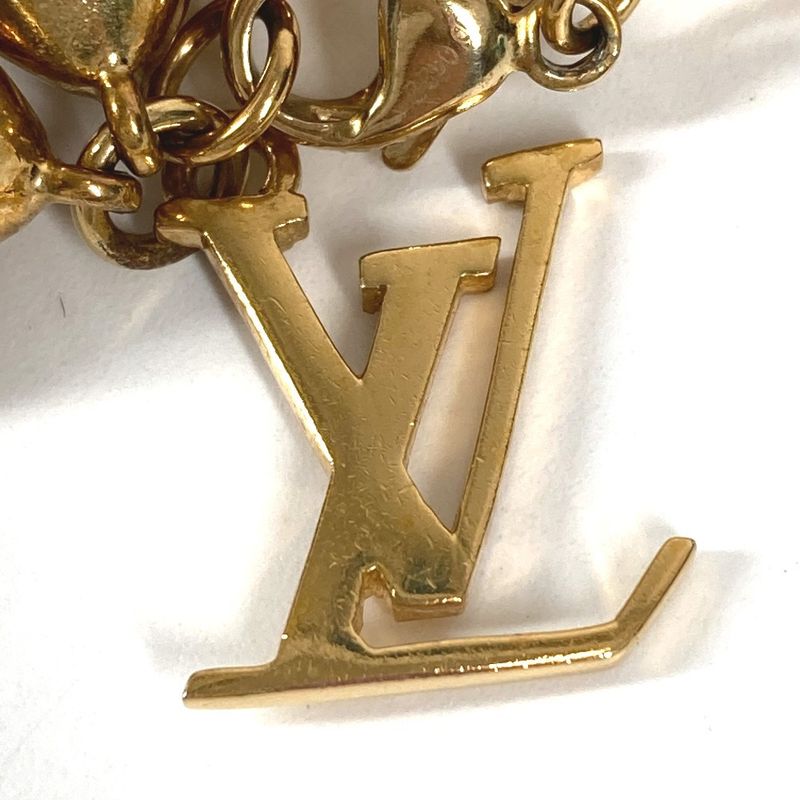 Louis Vuitton Bracelet Damier Pearl Metal Gold