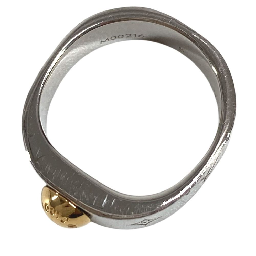 Louis Vuitton Ring Nanogram Metal Silver