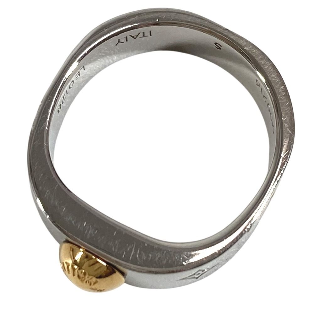 Louis Vuitton Ring Nanogram Metal Silver