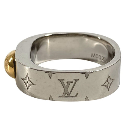 Louis Vuitton Ring Nanogram Metal Silver