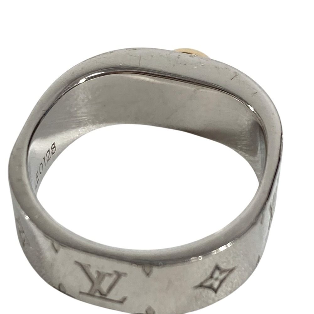 Louis Vuitton Ring Nanogram Metal Silver