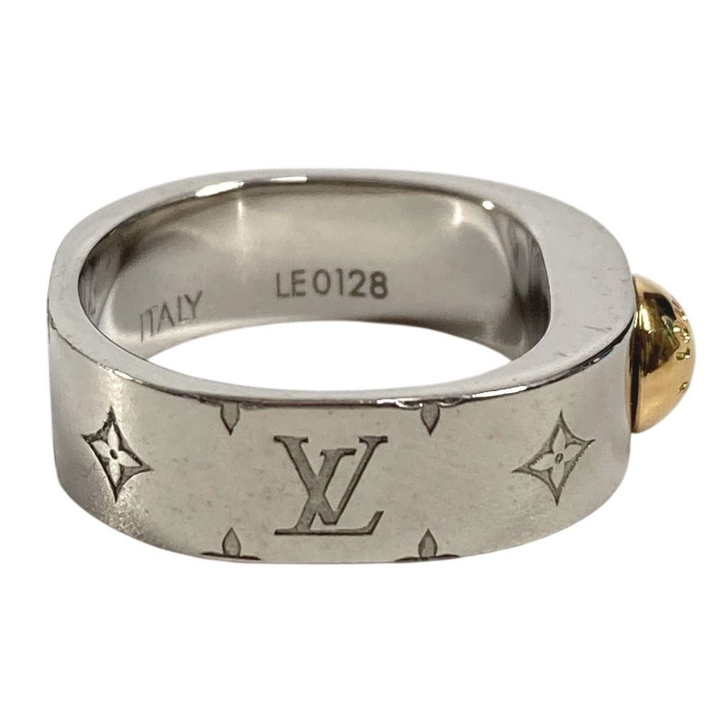Louis Vuitton Ring Nanogram Metal Silver