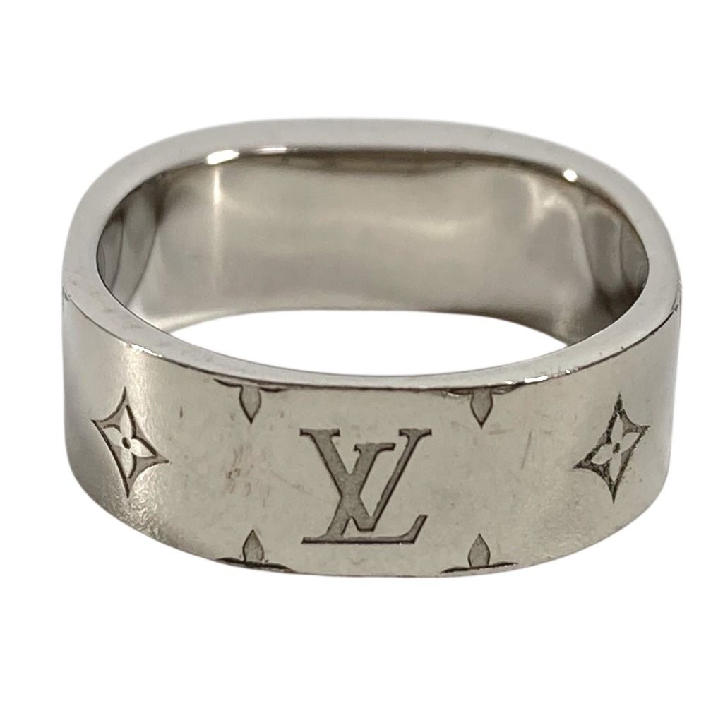 Louis Vuitton Ring Nanogram Metal Silver